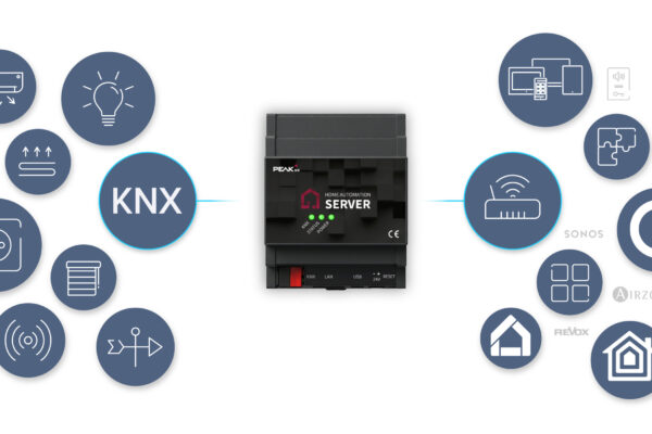PEAKnx Home Automation Server: KNX-Zentrale für Eigenheime