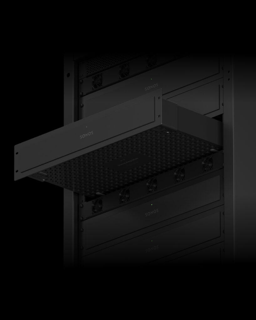 Sonos Amp Multi im 19-Zoll-Rack