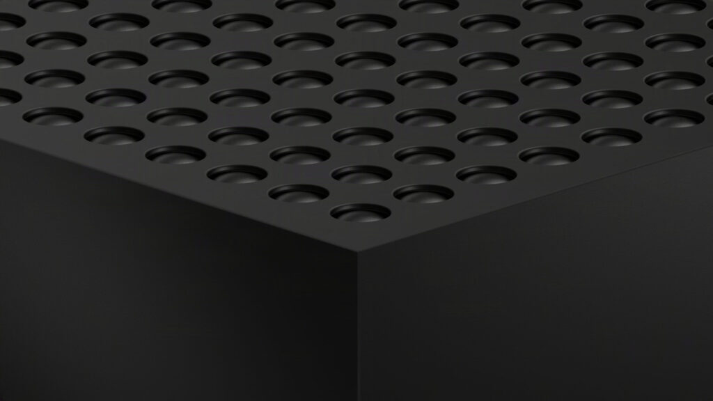 Detail der Konstruktion des Sonos Amp Multi