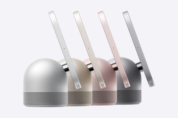Apple HomeView in den vier Farben Silber, Polarstern, Rose Pink und Space Grau